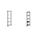 Ver imagem 5 de Kit 2 Estantes para Livros Altas Industrial Aço 5 Prateleiras 187CMX60CM Active Yescasa