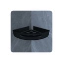 Ver imagem 2 de Suporte Porta Shampoo de Banheiro de Canto Inox Preto