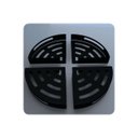 Ver imagem 6 de Suporte Porta Shampoo de Banheiro de Canto Inox Preto