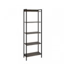Ver imagem 7 de Kit 2 Estantes para Livros Altas Industrial Aço 5 Prateleiras 120CMX187CM Active Yescasa