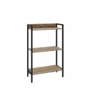 Ver mais imagens de Kit 2 Estantes para Livros Industrial 3 Prateleiras 120CMX104CM Active Yescasa