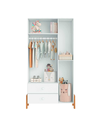 Ver imagem 2 de Guarda Roupa Infantil 3 Portas 2 Gavetas Mimo - Mobibaby