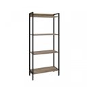 Ver imagem 7 de Kit 2 Estantes para Livros Médias Industrial Aço 4 Prateleiras 146cmx60cm Active Yescasa