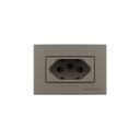 Ver imagem 1 de Placa para Móveis 65x45 com Tomada Margirius Sleek Colors 2p+t 20a Argila