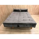 Ver imagem 6 de Sofá Cama 3 Lugares Marrom 500 Stilo Plus