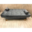 Ver imagem 1 de Sofá Cama 3 Lugares Marrom 500 Stilo Plus