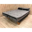 Ver imagem 5 de Sofá Cama 3 Lugares Marrom 500 Stilo Plus