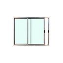 Ver imagem 1 de Janela de Correr 2 Folhas de Alumínio Brilhante 100x120