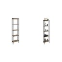 Ver imagem 2 de Kit 2 Estantes para Livros Altas Industrial Aço 5 Prateleiras 120CMX187CM Active Yescasa