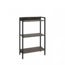 Ver imagem 7 de Kit 2 Estantes para Livros Industrial 3 Prateleiras 120CMX104CM Active Yescasa