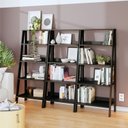 Ver imagem 1 de Estante para Livros Escada 140cmx183cm 4 Prateleiras Tok Yescasa