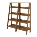 Ver imagem 2 de Estante para Livros Escada 140cmx122cm 4 Prateleiras Tok Yescasa