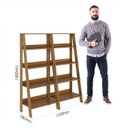 Ver imagem 4 de Estante para Livros Escada 140cmx122cm 4 Prateleiras Tok Yescasa