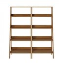 Ver imagem 3 de Estante para Livros Escada 140cmx122cm 4 Prateleiras Tok Yescasa