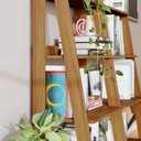 Ver imagem 6 de Estante para Livros Escada 140cmx122cm 4 Prateleiras Tok Yescasa