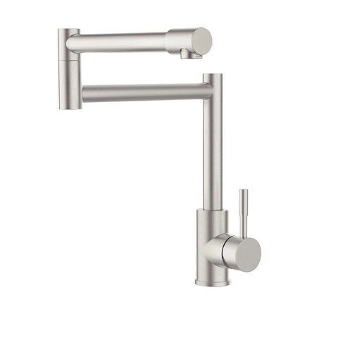Misturador Monocomando Jiwi Mesa Aço Escovado - 10835-560s