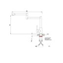 Ver imagem 2 de Misturador Monocomando Jiwi Mesa Aço Escovado - 10835-560s