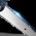 Ver imagem 4 de Sabre Placa Guia Kit 2 Uni 4 Polegadas de Mini Motosserra Corta Madeira Bambu