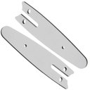 Ver imagem 1 de Sabre Placa Guia Kit 2 Uni 4 Polegadas de Mini Motosserra Corta Madeira Bambu