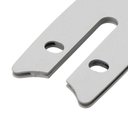 Ver imagem 6 de Sabre Placa Guia Kit 2 Uni 4 Polegadas de Mini Motosserra Corta Madeira Bambu