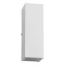 Ver imagem 4 de Arandela 2 Focos Fachos Grande 30cm Alumínio Branca St2771