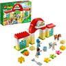 Lego Duplo Estábulo De Cavalos E Pôneis 65 Peças Brinquedo Infantil Educativo:65 - 5