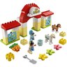 Lego Duplo Estábulo De Cavalos E Pôneis 65 Peças Brinquedo Infantil Educativo:65 - 1