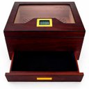 Ver imagem 6 de Caixa Umidora de Charutos Alto Padrão Higrômetro Digital com Gaveta