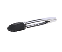 Ver imagem 1 de Jogo 2 Pegadores Salada Inox Silicone Preto 18 Cm Mimo
