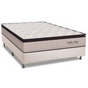 Ver imagem 1 de Cama Box Casal: Colchão Molas Ensacadas Orthoflex MasterPocket Memory HP + Base CRC Courano Branco(1