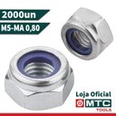 Ver imagem 3 de 2000 PÇS PORCA SEXTAVADA NYLON TRAVANTE M5 MA-0,80 IMPORTADA