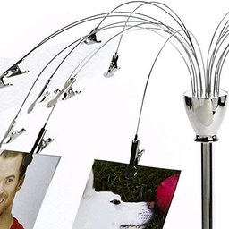 Porta Retrato de Mesa Prendedor Clips Árvore Inox Umbra - 3