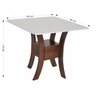 Conjunto Mesa Quadrada Amanda com 4 Cadeiras Elane  - 4
