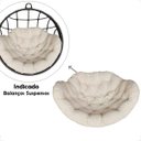 Ver imagem 3 de Almofada Impermeável para Balanço Suspenço Ninho - Duna Cru