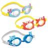 Oculos Natação Infantil Aquaflow Kids Criança Bichinhos 55610 Intex Piscina Mar - 1