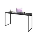 Ver imagem 3 de Kit 02 Mesas Para Escritório e Home Office Industrial Aspen 135 cm C01 Onix - Lyam Decor