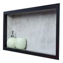 Ver imagem 7 de Nicho Porcelanato Banheiro Original Cinza Polido 62x32cm