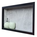 Ver imagem 7 de Nicho Porcelanato Banheiro Original Cinza Polido 62x32cm