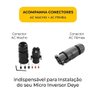 Kit de Conectores Cabo Ac Cabo Tronco Microinversor Deye Sun-m225g4 - 2
