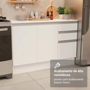 Ver mais imagens de Armário de Cozinha Completa 100% Mdf 310 Cm Smart 01 Branco