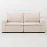 Sofá Modular Ibi 3 Lugares 210cm Jacquard CabeCasa MadeiraOriginals - 1