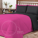 Ver imagem 5 de Edredom De Casal Padrão 03 Peças Margarida Dupla Face Envio Rápido