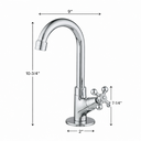 Ver imagem 3 de Torneira de Cozinha Bica Móvel Mesa C33 5/8"
