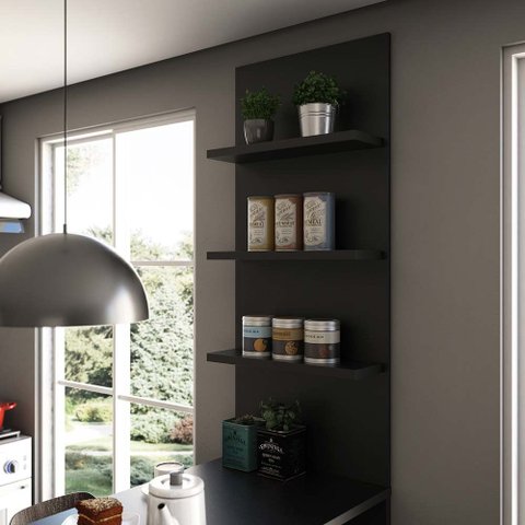 Painel de Cozinha 3 Prateleiras Suprema Luciane Móveis