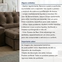 Ver imagem 7 de Sofá Retrátil e Reclinável 3 Lugares 230cm Bérgamo Veludo Marrom