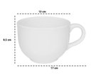 Ver imagem 5 de Caneca em Cerâmica Jumbo Oxford 740 Ml Branco