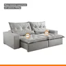 Sofá Reclinável 4 Lugares 250cm Ouro Branco  - 4