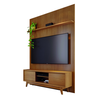 Composição Milo 179m para Tv''s até 65 Polegadas 2 Portas Deslizantes - Cumaru Madetec - 2