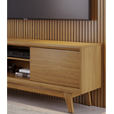 Ver imagem 3 de Composição Milo 179m para Tv''s até 65 Polegadas 2 Portas Deslizantes - Cumaru Madetec