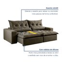 Ver imagem 4 de Sofá Reclinável 4 Lugares 290cm Ouro Branco